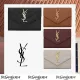 【2026】SAINT LAURENT YSL 小文字のロゴグレインエンボスレザー封筒ウォレット 【2026】SAINT LAURENT YSL 小文字のロゴグレインエンボスレザー封筒ウォレット