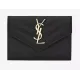 【2026】SAINT LAURENT YSL 小文字のロゴグレインエンボスレザー封筒ウォレット 【2026】SAINT LAURENT YSL 小文字のロゴグレインエンボスレザー封筒ウォレット