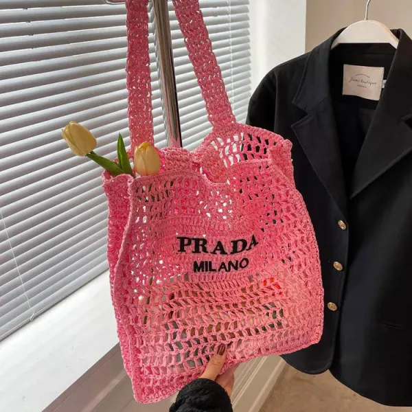 【2026】PRAD/A夏のくり抜きラフィアトルテバッグ、海辺の休日ストローバッグ【50%OFF送料無料】 【2026】PRAD/A夏のくり抜きラフィアトルテバッグ、海辺の休日ストローバッグ【50%OFF送料無料】