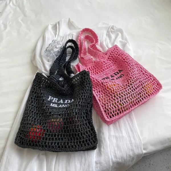 【2026】PRAD/A夏のくり抜きラフィアトルテバッグ、海辺の休日ストローバッグ【50%OFF送料無料】 【2026】PRAD/A夏のくり抜きラフィアトルテバッグ、海辺の休日ストローバッグ【50%OFF送料無料】