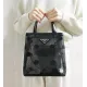 【2026】PRADA スモール ポルカドット メッシュ トートバッグ