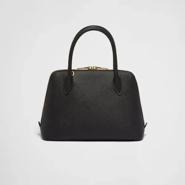 【2026】★PRADA直営店★プロムナード サフィアーノ レザーバッグ 28*22*9cm