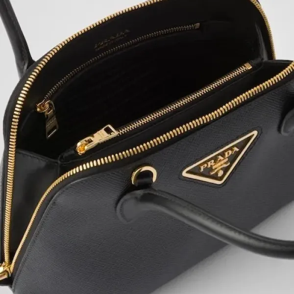 【2026】★PRADA直営店★プロムナード サフィアーノ レザーバッグ 28*22*9cm