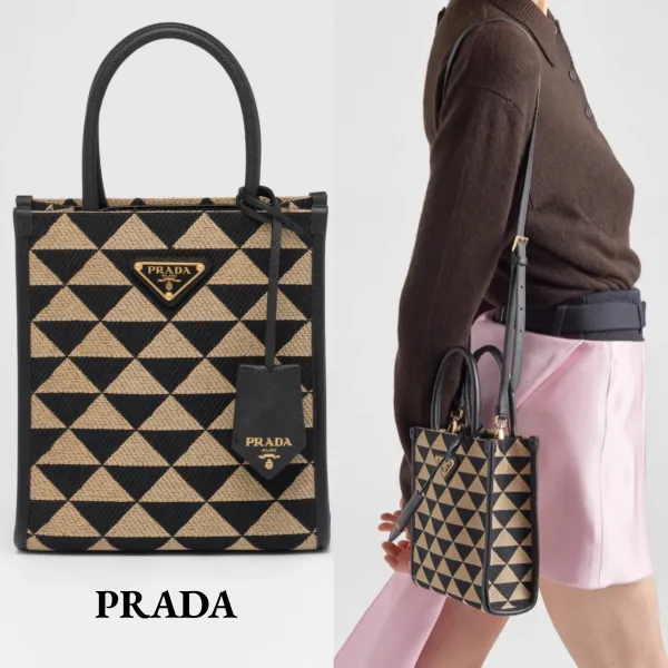 【2026】PRADA シンボル エンブロイダリージャカード ミニバッグ 【2026】PRADA シンボル エンブロイダリージャカード ミニバッグ