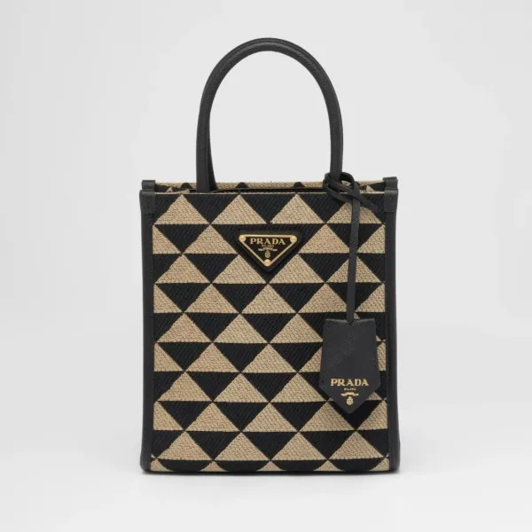 【2026】PRADA シンボル エンブロイダリージャカード ミニバッグ 【2026】PRADA シンボル エンブロイダリージャカード ミニバッグ