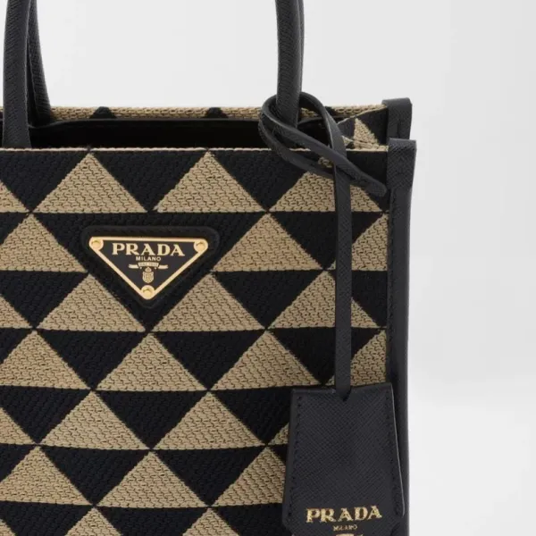 【2026】PRADA シンボル エンブロイダリージャカード ミニバッグ 【2026】PRADA シンボル エンブロイダリージャカード ミニバッグ