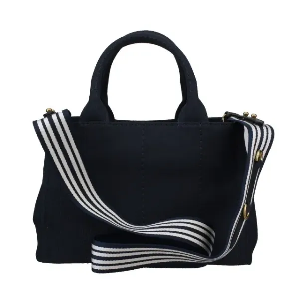 【2026】PRADA コットンキャンバス 2WAYトートバッグ 28*20*14cm 【2026】PRADA コットンキャンバス 2WAYトートバッグ 28*20*14cm