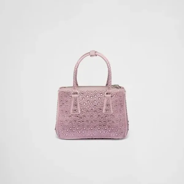 【2026】★PRADA直営店★ガレリア クリスタル サテン ミニバッグ 【2026】★PRADA直営店★ガレリア クリスタル サテン ミニバッグ