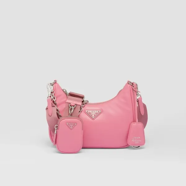【2026】★PRADA直営店★RE-EDITION ナッパレザー ショルダーバッグ 22*18*6.5cm