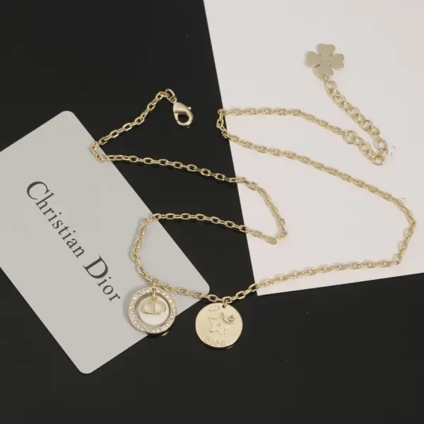 【2026】【 DIOR】ネックレス、新しいネックレス万能シンプルファッションオーナメント 【2026】【 DIOR】ネックレス、新しいネックレス万能シンプルファッションオーナメント