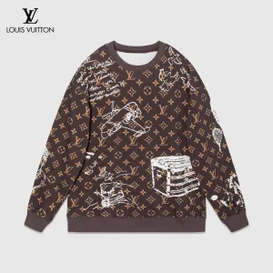 【2026】【LOUIS VUITTON 公式旗艦店】ルイヴィトン 丸首の衛衣 スウェットご好評に付き再入荷! 【2026】【LOUIS VUITTON 公式旗艦店】ルイヴィトン 丸首の衛衣 スウェットご好評に付き再入荷!