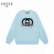 【2026】【GUCCI  公式旗艦店】 グッチ 丸首の衛衣 スウェットご好評に付き再入荷！