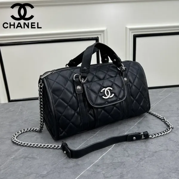 【2026】【CHANEL公式 旗艦店】シャネル 旅行かばん 当日出荷 好評に付き再入荷！32*19*14CM