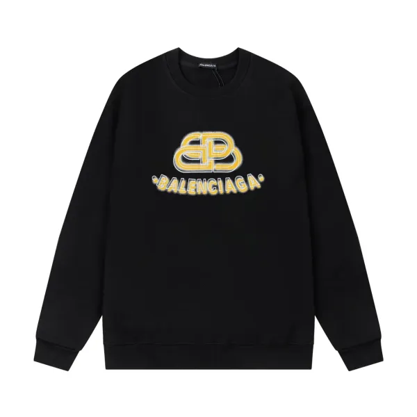 【2026】【BALENCIAGA 公式旗艦店】バレンシアガ 丸首の衛衣 スウェット ご好評に付き再入荷！