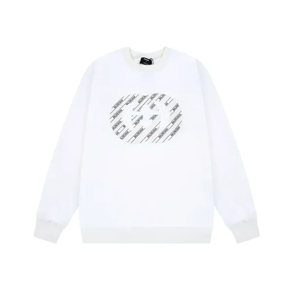 【2026】【BALENCIAGA 公式旗艦店】バレンシアガ 丸首の衛衣 スウェット ご好評に付き再入荷！