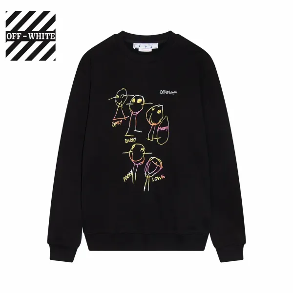 【2026】【OFF-WHITE 公式旗艦店】オフホワイトス丸首の衛衣ウェットご好評に付き再入荷! 【2026】【OFF-WHITE 公式旗艦店】オフホワイトス丸首の衛衣ウェットご好評に付き再入荷!