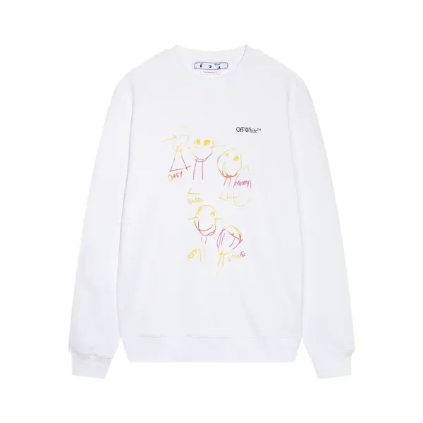 【2026】【OFF-WHITE 公式旗艦店】オフホワイトス丸首の衛衣ウェットご好評に付き再入荷! 【2026】【OFF-WHITE 公式旗艦店】オフホワイトス丸首の衛衣ウェットご好評に付き再入荷!