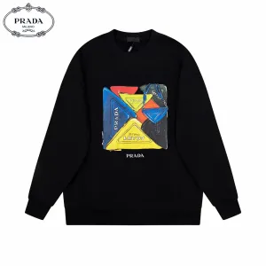 【2026】【PRADA 公式旗艦店】プラダ 丸首の衛衣 スウェットご好評に付き再入荷! 【2026】【PRADA 公式旗艦店】プラダ 丸首の衛衣 スウェットご好評に付き再入荷!