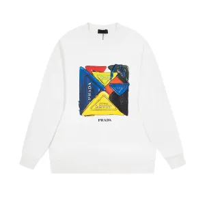 【2026】【PRADA 公式旗艦店】プラダ 丸首の衛衣 スウェットご好評に付き再入荷! 【2026】【PRADA 公式旗艦店】プラダ 丸首の衛衣 スウェットご好評に付き再入荷!