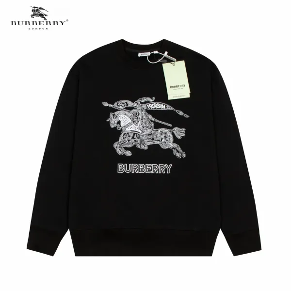 【2026】【BURBERRY 公式旗艦店】バーバリー 丸首の衛衣 パーカー ウェットご好評に付き再入荷! 【2026】【BURBERRY 公式旗艦店】バーバリー 丸首の衛衣 パーカー ウェットご好評に付き再入荷!