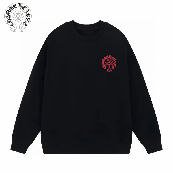 【2026】【CHROME HEARTS公式旗艦店】クロムハーツ 丸首の衛衣 スウェット ご好評に付き再入荷! 【2026】【CHROME HEARTS公式旗艦店】クロムハーツ 丸首の衛衣 スウェット ご好評に付き再入荷!