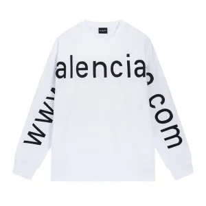 【2026】【BALENCIAGA  公式旗艦店】バレンシアガ 丸首の衛衣スウェット ご好評に付き再入荷！