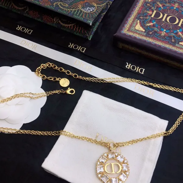 【2026】【DIOR】ネックレス、新しいネックレス万能シンプルファッションオーナメント