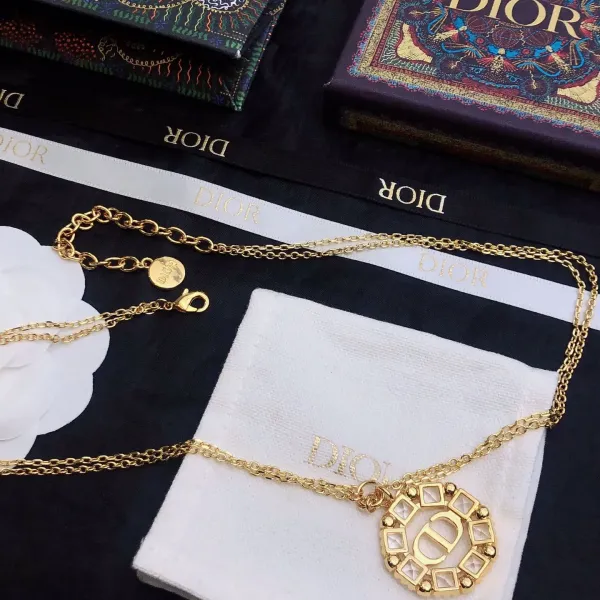 【2026】【DIOR】ネックレス、新しいネックレス万能シンプルファッションオーナメント