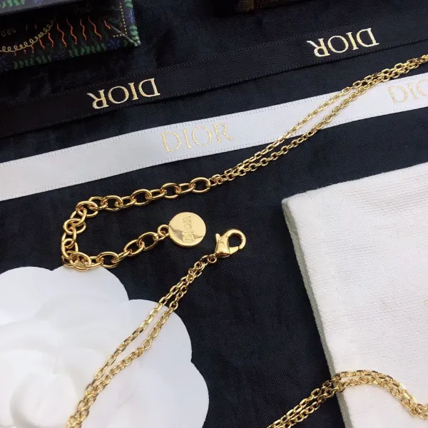 【2026】【DIOR】ネックレス、新しいネックレス万能シンプルファッションオーナメント