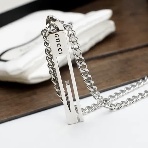 【2026】【GUCCI】ネックレス、新しいネックレス万能シンプルファッションオーナメント 【2026】【GUCCI】ネックレス、新しいネックレス万能シンプルファッションオーナメント