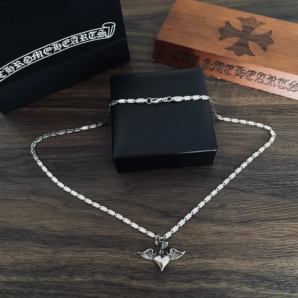 【2026】【CHROME HEARTS 】ネックレス、新しいネックレス万能シンプルファッションオーナメント
