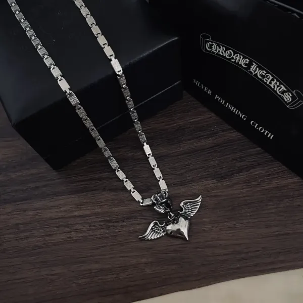 【2026】【CHROME HEARTS 】ネックレス、新しいネックレス万能シンプルファッションオーナメント