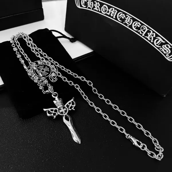 【2026】【CHROME HEARTS 】ネックレス、新しいネックレス万能シンプルファッションオーナメント 【2026】【CHROME HEARTS 】ネックレス、新しいネックレス万能シンプルファッションオーナメント