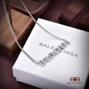 【2026】【BALENCIAGA 】ネックレス、新しいネックレス万能シンプルファッションオーナメント