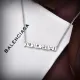 【2026】【BALENCIAGA 】ネックレス、新しいネックレス万能シンプルファッションオーナメント