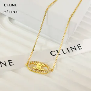 【2026】【CELINE】ネックレス、新しいネックレス万能シンプルファッションオーナメント