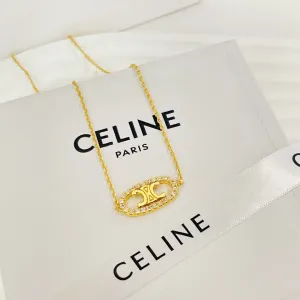 【2026】【CELINE】ネックレス、新しいネックレス万能シンプルファッションオーナメント 【2026】【CELINE】ネックレス、新しいネックレス万能シンプルファッションオーナメント