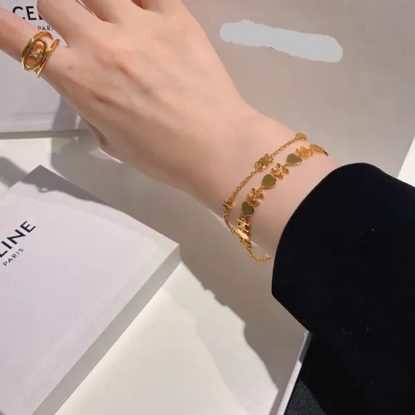 【2026】【CELINE】ブレスレット、ファッションシンプルなスタイル 【2026】【CELINE】ブレスレット、ファッションシンプルなスタイル