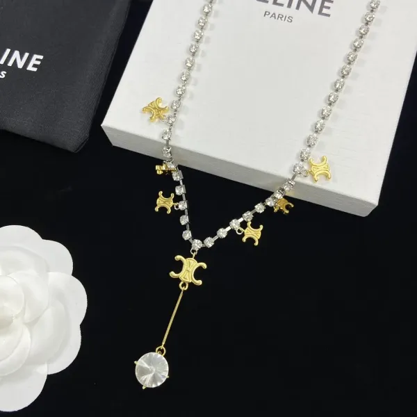 【2026】【CELINE】ネックレス、新しいネックレス万能シンプルファッションオーナメント