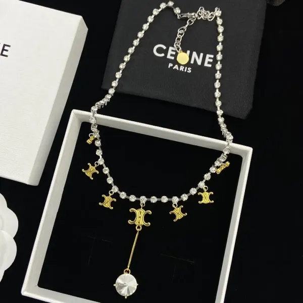 【2026】【CELINE】ネックレス、新しいネックレス万能シンプルファッションオーナメント