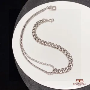 【2026】【BALENCIAGA】ネックレス、新しいネックレス万能シンプルファッションオーナメント