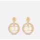 【2026】【DIOR】ディオール ファッションスタイルのイヤリング 【2026】【DIOR】ディオール ファッションスタイルのイヤリング