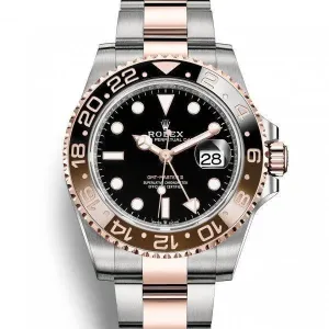 【2026】ROLEX GMTマスターⅡ ウォッチ : エバーローズロレゾール - オイスタースチール&18 CT エバーローズゴールド - M126711CHNR 【2026】ROLEX GMTマスターⅡ ウォッチ : エバーローズロレゾール - オイスタースチール&18 CT エバーローズゴールド - M126711CHNR