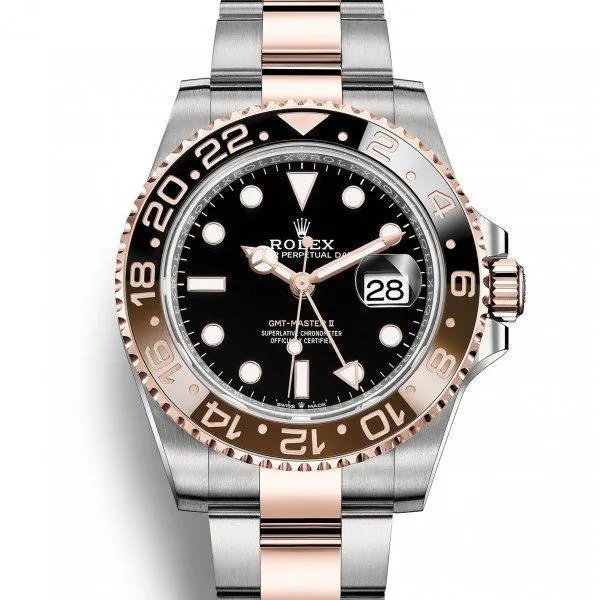 【2026】ROLEX GMTマスターⅡ ウォッチ : エバーローズロレゾール - オイスタースチール&18 CT エバーローズゴールド - M126711CHNR 【2026】ROLEX GMTマスターⅡ ウォッチ : エバーローズロレゾール - オイスタースチール&18 CT エバーローズゴールド - M126711CHNR
