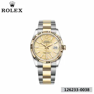 【2026】ROLEX デイトジャスト 36 オイスター 36 mm オイスタースチール&イエローゴールド 【2026】ROLEX デイトジャスト 36 オイスター 36 mm オイスタースチール&イエローゴールド