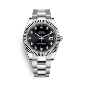 【2026】ROLEX デイトジャスト 41 ウォッチ : ホワイトロレゾール - オイスタースチール&18 CT ホワイトゴールド - M126334-0011 【2026】ROLEX デイトジャスト 41 ウォッチ : ホワイトロレゾール - オイスタースチール&18 CT ホワイトゴールド - M126334-0011