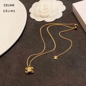 【2026】【CELINE】ネックレス、新しいネックレス万能シンプルファッションオーナメント