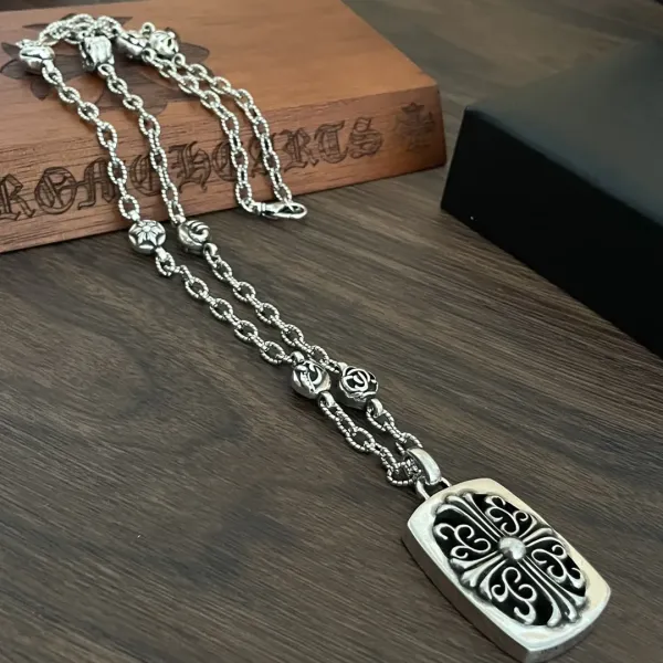 【2026】 【CHROME HEARTS】ネックレス、新しいネックレス万能シンプルファッションオーナメント 【2026】 【CHROME HEARTS】ネックレス、新しいネックレス万能シンプルファッションオーナメント