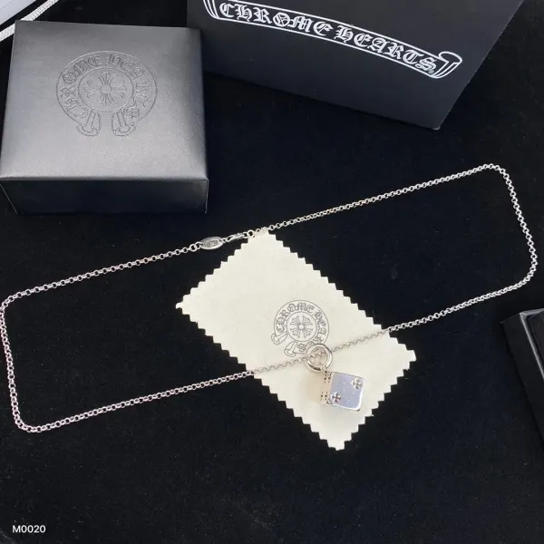 【2026】【CHROME HEARTS】ネックレス、新しいネックレス万能シンプルファッションオーナメント