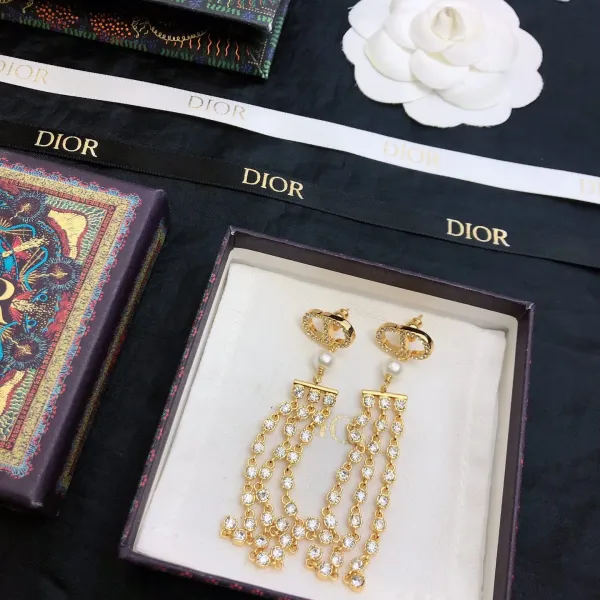 【2026】【DIOR】 ディオール ファッションスタイルのイヤリング 【2026】【DIOR】 ディオール ファッションスタイルのイヤリング